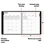 2027 Staples 7" x 9" Monthly Planner, Faux Leather Cover, Black (ST52183-27)~#|#~B38D7AC3-8754-4CCB-8A1C7CBE98126985_sc7