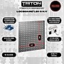 Triton Products LocBoard Stainless Steel Pegboards with 46 pc. LocHook Assortment (LB1-SKit)~#|#~B391BCA9-CDFB-4D09-8B0F0DD477F22894_sc7