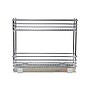 Household Essentials Glidez Steel Organizer, Chrome (HHC20721-1)~#|#~B39EE4F7-85D3-40CC-BF22CC27CF4886A2_sc7