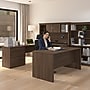 Bestar Logan 66"W U or L Shaped Desk with Hutch, File Cabinet, and Bookcase, Antigua (46851-52)~#|#~B3A90FFA-E8B0-4B8C-90A91712ED8D051F_sc7