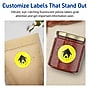 Avery Laser/Inkjet Round Multipurpose Labels, 1.5" Dia., Neon Yellow, 800/Pack (94506)~#|#~B3AC03D6-7483-4873-9B3CF444CF9500F7_sc7