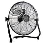 Vie Air High Velocity 20" Floor Fan, 3-Speed, Black (93896355M)~#|#~B3AC8957-11F3-49EB-94CE359DF3771CFD_sc7