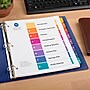 Avery Ready Index Table of Contents Extra-Wide Paper Dividers, 1-8 Tab, Multicolor (11163)~#|#~B3BB0AB5-1D2E-4257-8F5171A99FA39C49_sc7
