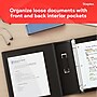 Staples 5" 3-Ring Better Binder, D-Ring, Black (44104)~#|#~B3CD7D72-48D0-47F6-AC2D7DC2C18893A2_sc7