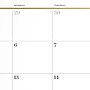 2026-2027 Cambridge Workstyle 15" x 12" Academic Monthly Wall Calendar, White/Gold (1606-707A-27)~#|#~B3CE13F0-F678-4E02-81505AD6EEBA8E90_sc7