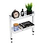 Mind Reader Clamp-On 2-Compartment Metal Desk Shelf, White (DESX2T-WHT)~#|#~B3D73454-64C8-4E2B-8DA8C0EE2C1F1506_sc7