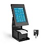 Mount-It! Adjustable Anti-Theft Tablet Kiosk with Printer Shelf, Black (MI-3883B_G10)~#|#~B3E81087-DC89-44E7-9C01A67D7663F2C7_sc7