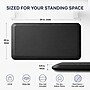 Uncaged Ergonomics Anti-Fatigue Standing Desk Mat, 34" x 20", Black (MAT34)~#|#~B3ECD9BA-B7C4-4F84-AB741FCC2E0016F2_sc7