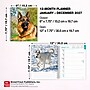2027 BrownTrout German Shepherds 6.5" x 7.8" Calendar Year Weekly Standard Planner, Multicolor (9798330709496~#|#~B3ECE836-1A3D-4A06-A9BF3FAC6CFF4435_sc7