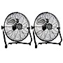 Vie Air 12" Industrial Floor Fan, 3-Speed, Black, 2/Pack (938121967M)~#|#~B3FC7353-A005-4F74-80A5096A09B59DF0_sc7