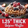 Brentwood 5" Flip Belgian Waffle Maker, Silver/Black (BTWTS231S)~#|#~B3FFB926-7B2E-4F49-9871EB5751039307_sc7