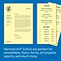 Hammermill 8.5" x 14" Color Copy Paper, 20 lbs., Canary, 500 Sheets/Ream, 10 Reams/Carton (103358)~#|#~B416E636-C991-4E71-AF1DC08EF77F9062_sc7