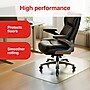 Staples Hard Floor Chair Mat, 46" x 60", Clear Polycarbonate (ST63676)~#|#~B418DD24-4A16-481A-9756C79C497569E7_sc7