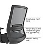 Staples Prestige Marrett Ergonomic Fabric Swivel Task Chair, Black (UN53249)~#|#~B4239382-1D38-41CE-87906A092CAB231A_sc7