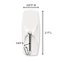 Command™ Medium Wire Hook Value Pack, White, 7 Hooks (17065-7ES)~#|#~B42487CA-A7AC-42CF-B55D5F8D966C2F8C_sc7