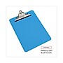 Plastic Clipboard With High Capacity Clip, 1" Capacity, 8 1/2 x 12, Blue~#|#~B42818F3-044A-44A2-A6085FBB67AE3900_sc7