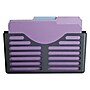 Universal Recycled Plastic Cubicle Single File Pocket, Black~#|#~B444002E-783C-464A-A5B0C542858C5B12_sc7