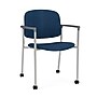 Lesro Chat Vinyl Guest Chairs, Patriot Plus Blue Ridge/Silver, 2/Set (CX1171.SSV.CFL.F04-01PPBR)~#|#~B445F2FC-907F-4CD2-86FFC622B434831D_sc7