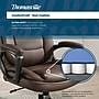 Thomasville Lansing Ergonomic Polyurethane Big & Tall Chair, 400 lb. Capacity, Dark Walnut Brown (52398-DBRN)~#|#~B4550905-C8D3-4E19-9BEE0388E55F1CA5_sc7