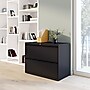 Staples Commercial 2-Drawer Lateral File Cabinet, Letter/Legal Size, Lockable, 28.11"H x 36"W x 18.62"D, Black (60922/17451)~#|#~B4684420-5134-468E-941D714ADDD76307_sc7