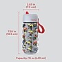 bentgo Plastic Water Bottle, 15 oz., Trucks (BGKDWB1-TKS)~#|#~B468B0F9-90EF-455B-9377200F2D62662D_sc7