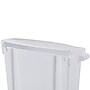 Alpine Industries Plastic Sanitary Napkin Disposal Receptacle, 10"x 5", White (451-WHI-MK)~#|#~B47C58AA-1AC2-4630-89538E8BC37C9C49_sc7