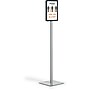 DURABLE Info Basic Floor Stand, Gray (DBL501057)~#|#~B47D0B63-4415-49ED-92E32CBFA02B2019_sc7