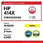 Staples Remanufactured 414X Toner Cartridge Yellow High Yield Replacement for HP 414X~#|#~B47FB371-8153-4500-879BEC91E8ACBFF6_sc7