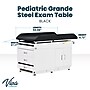 Viva Comfort Pediatric Exam Table with Step Stool & Storage, 500 lbs. Capacity, Black (996-09-PMB-BLK)~#|#~B4803F7B-7553-40BF-A86000640FB3EE6D_sc7