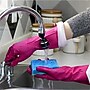 O-Cedar Playtex Living Latex Coated Chemical Resistant Gloves, Large, Purple, 2 Gloves/Box (166120)~#|#~B49DBEF6-7122-4EBB-AC53F393282503A0_sc7
