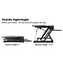 Mount-It! 49"W Electric Adjustable Standing Desk Converter with USB Charging Port, Black (MI-7962)~#|#~B4ABCB3E-7D01-444E-8EC204CCAC13BC1C_sc7