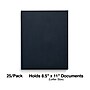 Staples Smooth 2-Pocket Paper Folder with Fasteners, Navy, 25/Box (50780/27547-CC)~#|#~B4AFBDCF-9AC5-4C7C-A8353D34C22A752D_sc7