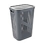 Mind Reader 15.85-Gallon Slim Laundry Hamper with Lid, Plastic, Gray (HBIN60-GRY)~#|#~B4B7BB5C-6D64-49B6-BFE323A4B25B8AB6_sc7