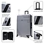 InUSA Resilience 32" Hardside Suitcase, 4-Wheeled Spinner, TSA Checkpoint Friendly, Silver (IURES00XL-SIL)~#|#~B4BA1318-6B6E-40B1-91BF377A7D8C7760_sc7