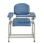 Viva Comfort Adjustable Bariatric Phlebotomy Blood Drawing Chair, 400 lbs. Capacity, Blue (ADI997-01-BLU-MK)~#|#~B4BD0EE2-9E30-4C0F-82D83945296F8915_sc7