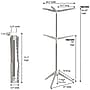 Household Essentials Drying Rack, Gray (5006-1)~#|#~B4C23F1B-888B-449C-928B18DA5EE72697_sc7