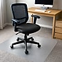 Floortex Cleartex TrYlok Carpet Chair Mat, 29" x 47", Designed for Low Pile Carpet, Clear (NRCMFLVT0001)~#|#~B4C50734-361A-4FE1-8C4BCB26130864F5_sc7
