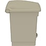 Safco Step-on Trash Can, 8 Gallon, Tan (SAF9924TN)~#|#~B4D1EB5A-0662-4788-B9D93870F0B6B2F6_sc7