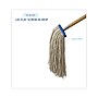 UNISAN Cut-End Lie-Flat Wet Mop Head, Cotton, 16oz, White~#|#~B4ED7CAD-9AD8-45AC-97DEFA1657CC1217_sc7