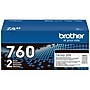 Brother TN 760 Black High Yield Toner Cartridge, 2/Pack (TN7602PK)~#|#~B4F93CD4-D239-4D9E-B050DCEDF75E25E3_sc7