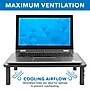 Mount-It! Adjustable Monitor Riser and Stand, Holds 11" to 32" Screens, Black (MI-7363)~#|#~B50754B2-A40A-48B5-83271A7C184F4B60_sc7