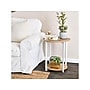 Household Essentials Jamestown 20"Dia. Laminate Round End Table, Coastal Oak/White (8227-1)~#|#~B52783E2-8A88-4B7A-A37B7B7521727871_sc7