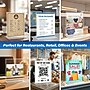 Azar 8.5" x 11" Sign Holder, Desktop/Countertop, Bottom Loading, Plastic, 3/Pack (152430-3PK)~#|#~B5363D6B-B460-42C3-B857205F1FB72B90_sc7
