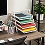 Mind Reader Metal Mesh Front Loading Letter Tray, Letter/Legal Size, Pink (4TPAPER-PNK)~#|#~B550CE4D-D7B8-4C29-9CFF6399E4FF1306_sc7