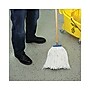 UNISAN Cut-End Lie-Flat Wet Mop Head, Rayon, 16oz, White~#|#~B55335FE-210D-473C-822568BEA50AA567_sc7