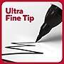 TRU RED™ Pen Dry Erase Markers, Ultra Fine Tip, Black, 12/Pack (TR61438-CC)~#|#~B5677090-E491-4848-921C27AB66941D93_sc7