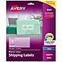 Avery Easy Peel Inkjet Shipping Labels, 2" x 4", Matte Clear, 250 Labels/Pack (8663)~#|#~B57A5493-A6F6-4BC3-B9F06079CC0AF745_sc7