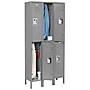 Global Industrial Infinity 78"H 2-Tier 3-Column Locker, Gray (968269GY)~#|#~B5827045-FAD8-48EA-ABE2A2E0200B60AE_sc7