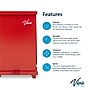 Viva Comfort Biohazard Steel Step-On Trash Can, 13 Gallon, Red (99213RMK)~#|#~B587A9E4-13AE-42B9-8A930AD3B57EB2E9_sc7