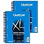 Canson XL Series 7" x 10" Wire Bound Mixed Media Sketch Pad, 60 Sheets/Pad, 2/Bundle (MCXC10051092606-2)~#|#~B5ABC3CC-2212-474E-B91649B4FD444E71_sc7